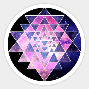 Sri Yantra - Universe Sticker